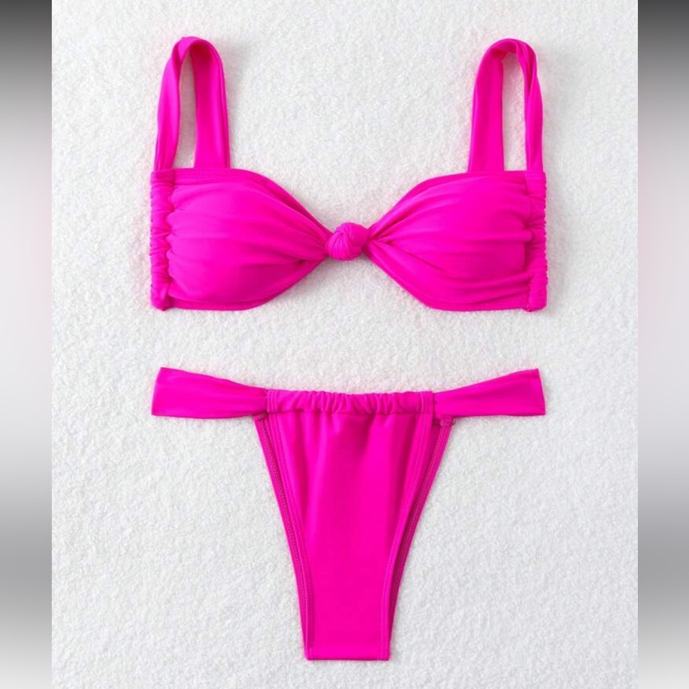 Vibrant Pink Bikini Set